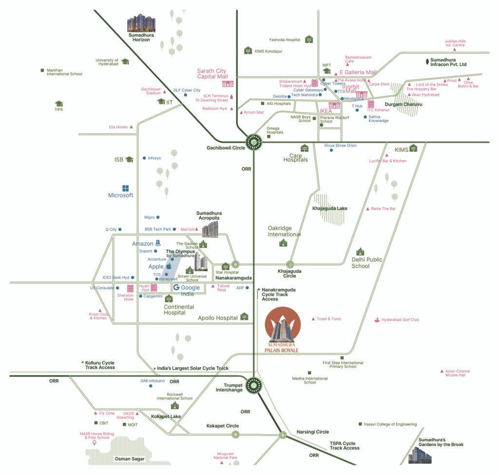 Sumadhura-Palais-Royale-Location